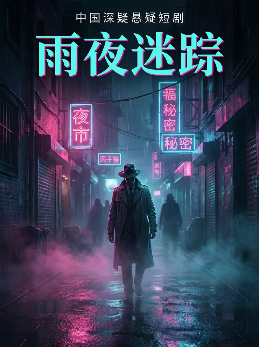 小小影视免费观看 悬疑追踪短剧 - 雨夜迷踪海报